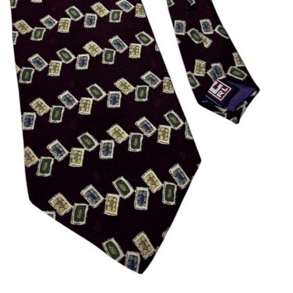 Vintage Ralph Lauren Chaps Silk Tie Quiet Luxury Old Money Striped Forma… - Picture 2 of 9